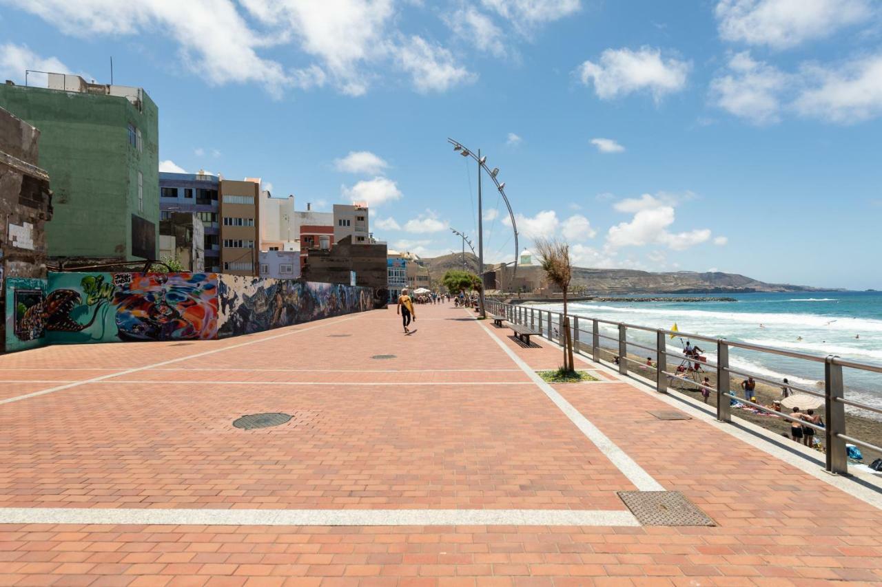 לאס פאלמס דה גראן קנאריה Surf Beach Canteras -Parking-Wifi By Canariasgetaway מראה חיצוני תמונה
